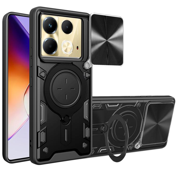 CD Texture Sliding Camshield Magnetic Holder Phone Case — view 62