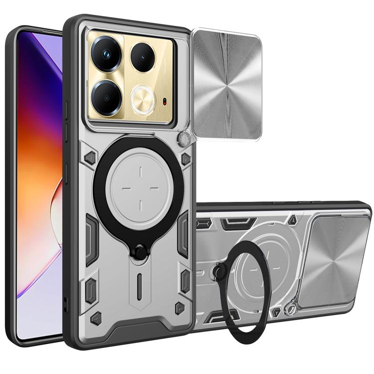 CD Texture Sliding Camshield Magnetic Holder Phone Case — view 65