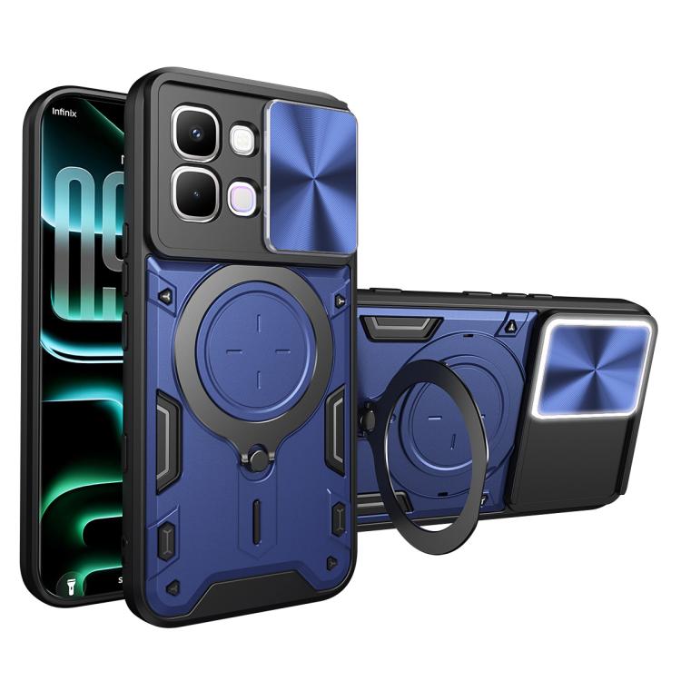 CD Texture Sliding Camshield Magnetic Holder Phone Case — view 29