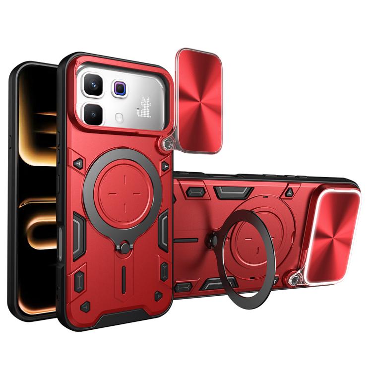 CD Texture Sliding Camshield Magnetic Holder Phone Case — view 22