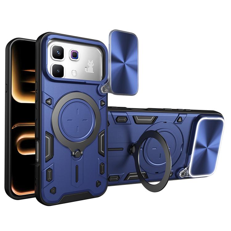 CD Texture Sliding Camshield Magnetic Holder Phone Case — view 23