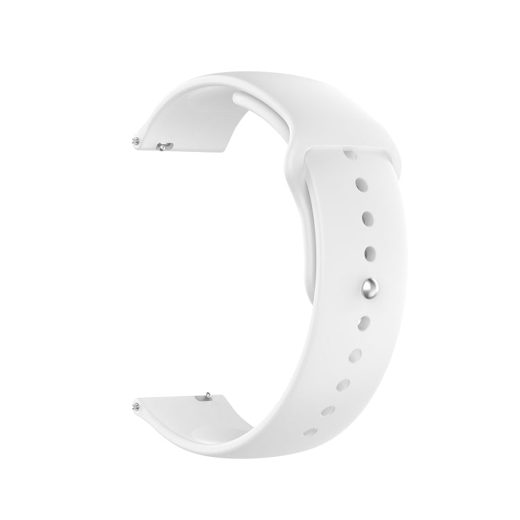 18mm Universal Reverse Buckle Wave Silicone Strap