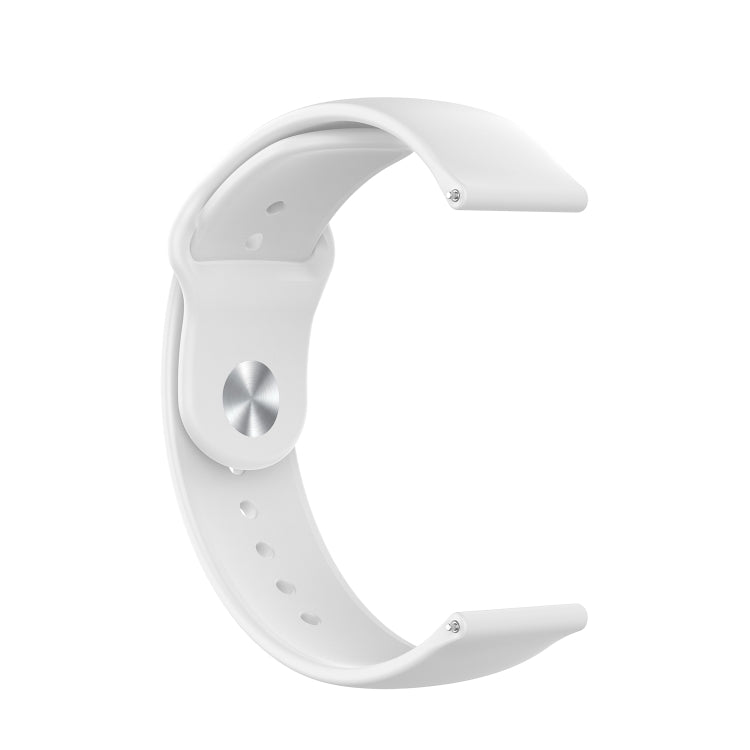 18mm Universal Reverse Buckle Wave Silicone Strap