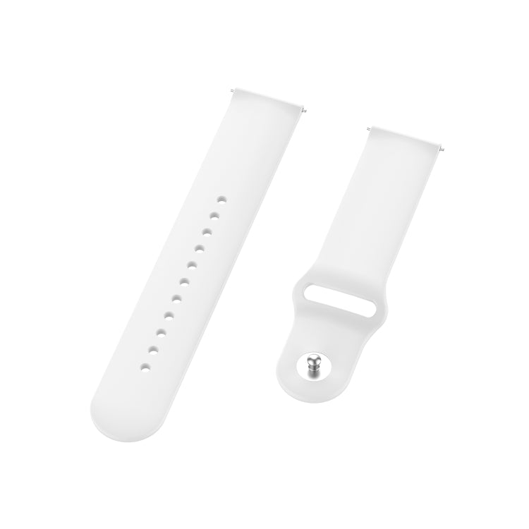 18mm Universal Reverse Buckle Wave Silicone Strap