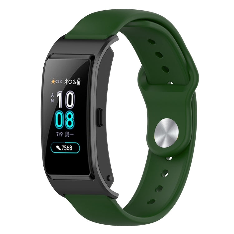 18mm Universal Reverse Buckle Wave Silicone Strap