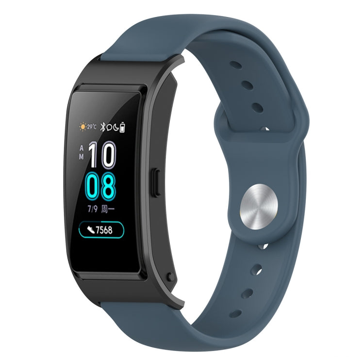 18mm Universal Reverse Buckle Wave Silicone Strap