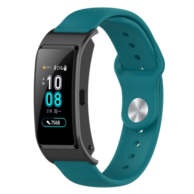 18mm Universal Reverse Buckle Wave Silicone Strap