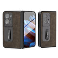Integrated Dream Litchi Texture PU Phone Case with Holder, For Xiaomi Mix Fold 2