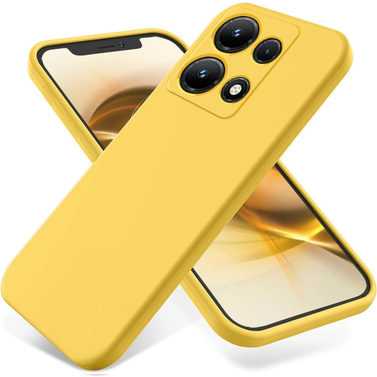 Pure Color Liquid Silicone Shockproof Phone Case — Red