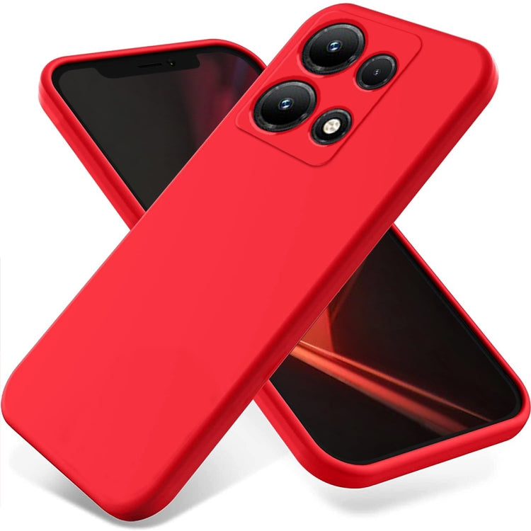 Pure Color Liquid Silicone Shockproof Phone Case — Green