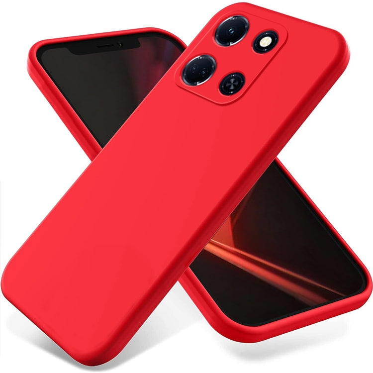 Pure Color Liquid Silicone Shockproof Phone Case — view 15