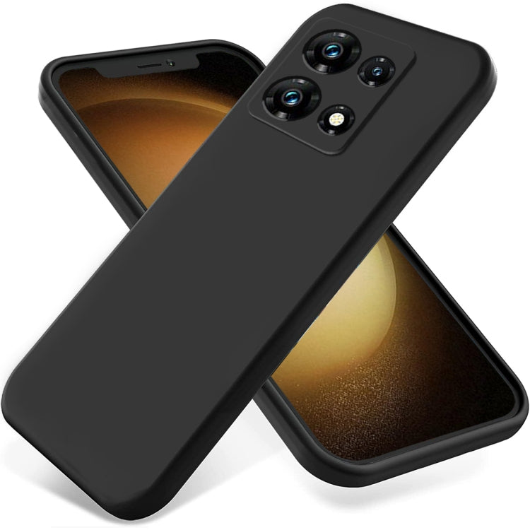 Pure Color Liquid Silicone Shockproof Phone Case — view 12
