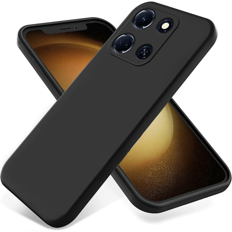 Pure Color Liquid Silicone Shockproof Phone Case — view 19