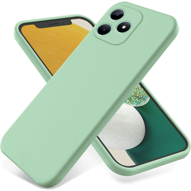 Solid Color Liquid Silicone Dropproof Full Coverage Phone Case