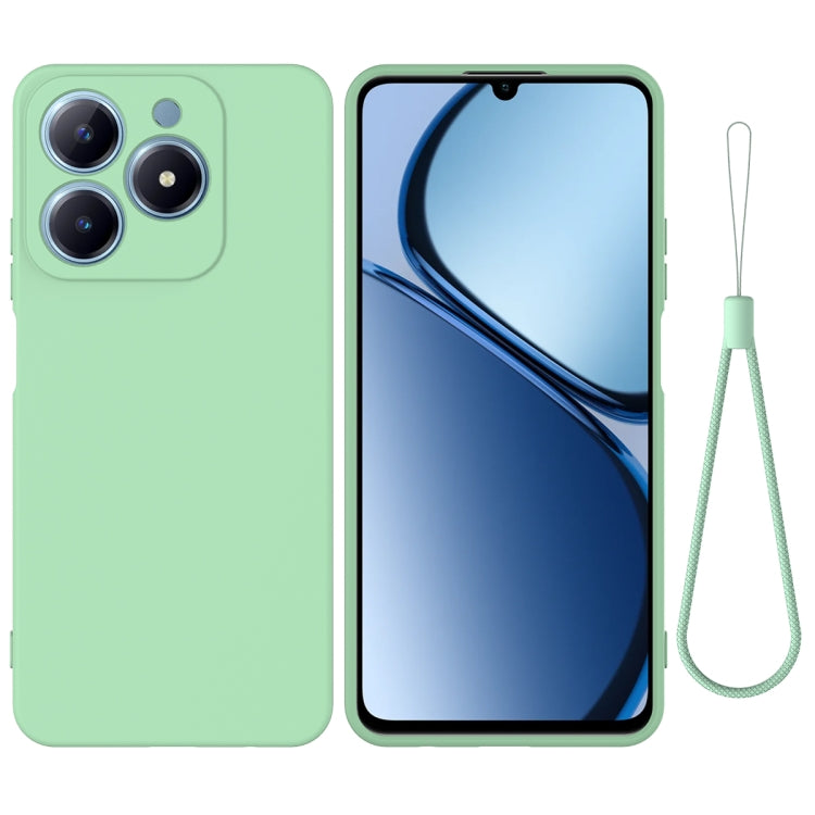 Solid Color Liquid Silicone Dropproof Full Coverage Phone Case