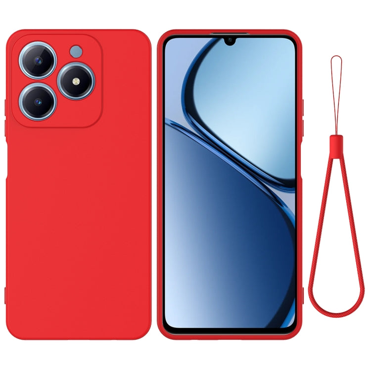 Solid Color Liquid Silicone Dropproof Full Coverage Phone Case