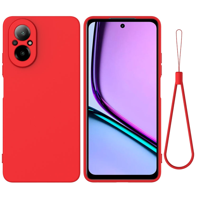 Solid Color Liquid Silicone Dropproof Full Coverage Phone Case