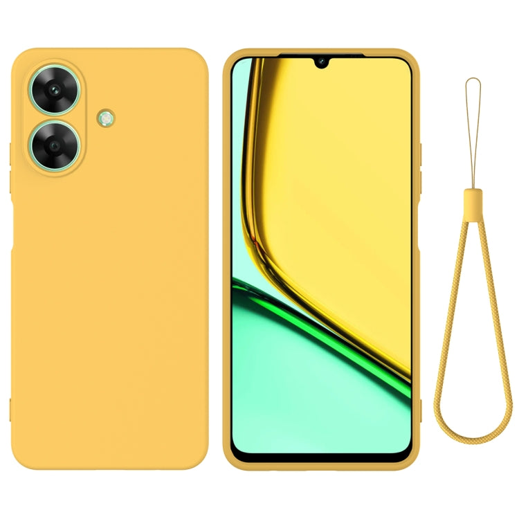 Solid Color Liquid Silicone Dropproof Full Coverage Phone Case