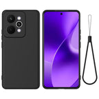 Solid Color Liquid Silicone Dropproof Full Coverage Phone Case