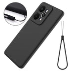 Solid Color Liquid Silicone Dropproof Full Coverage Phone Case — For Realme 14 / 14T 5G