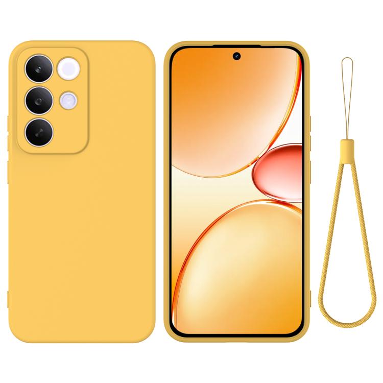 Solid Color Liquid Silicone Dropproof Full Coverage Phone Case