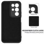 Solid Color Liquid Silicone Dropproof Full Coverage Phone Case — For Realme P3 Lite 4G / C73 4G