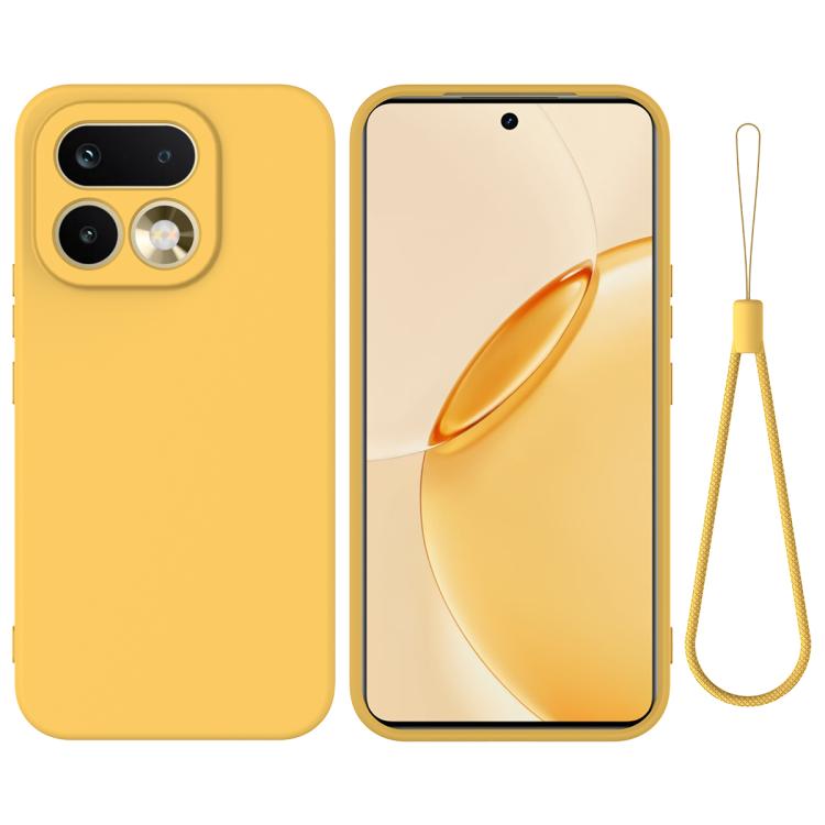 Solid Color Liquid Silicone Dropproof Full Coverage Phone Case