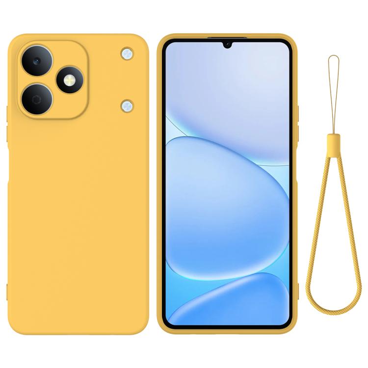 Solid Color Liquid Silicone Dropproof Full Coverage Phone Case