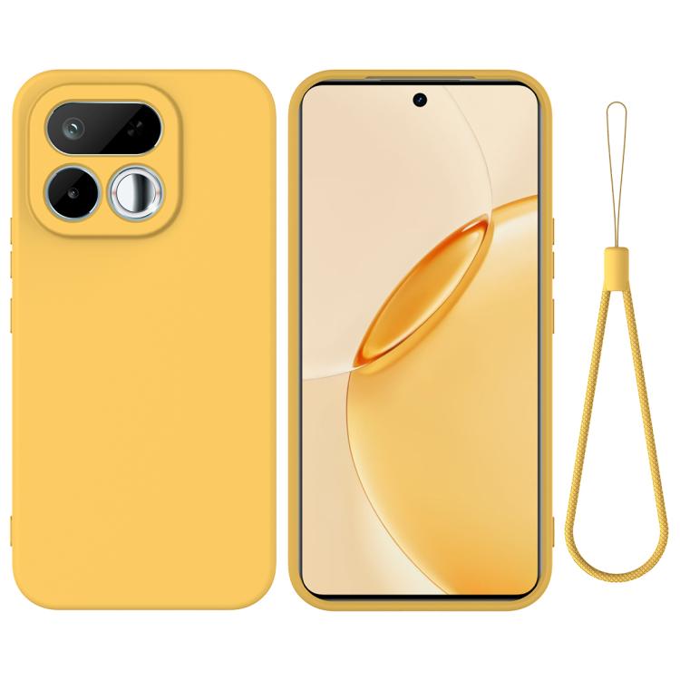 Solid Color Liquid Silicone Dropproof Full Coverage Phone Case