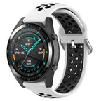 22mm Universal Sports Two Colors Silicone Replacement Strap Watchband
