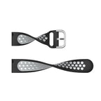 22mm Universal Sports Two Colors Silicone Replacement Strap Watchband