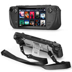 Shockproof Game Console Case with Holder & Shoulder Strap