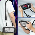Shockproof Game Console Case with Holder & Shoulder Strap — view 6