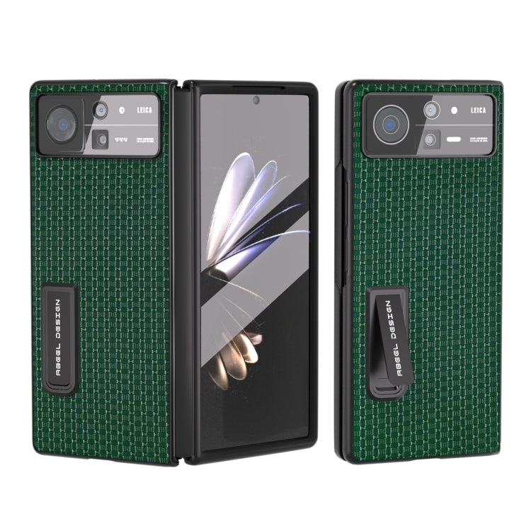 ABEEL Integrated Genuine Leather Luxury Series Phone Case with Holder
