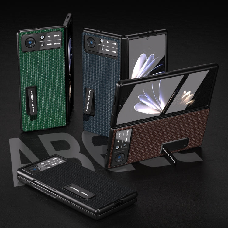 ABEEL Integrated Genuine Leather Luxury Series Phone Case with Holder