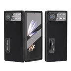 ABEEL Integrated Genuine Silky Soft Black Edge Phone Case with Holder