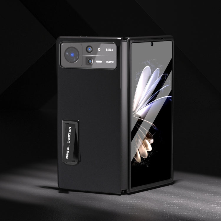 ABEEL Integrated Genuine Silky Soft Black Edge Phone Case with Holder