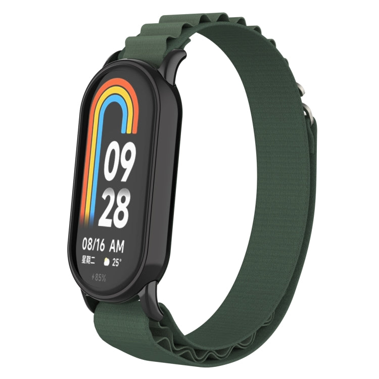 Metal Plug Loop Nylon Watch Band