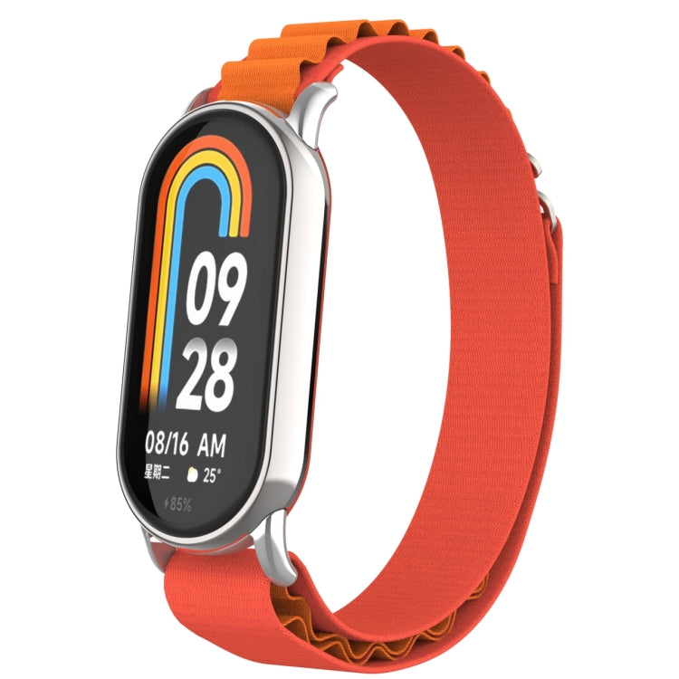 Metal Plug Loop Nylon Watch Band