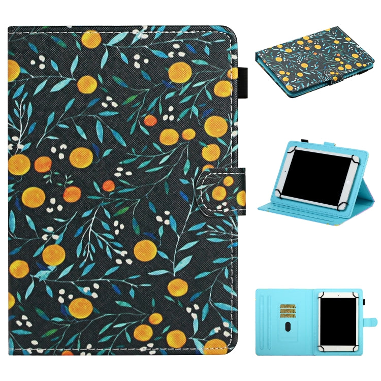 Flower Pattern Horizontal Flip Leather Case with Card Slots & Holder — view 15