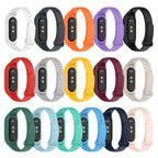 Integrated Silicone Replacement Watch Band