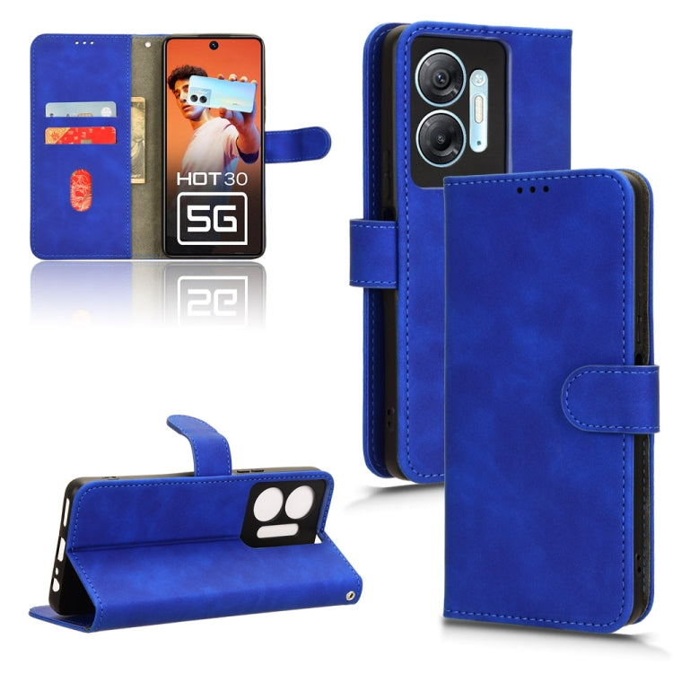 Skin Feel Magnetic Flip Leather Phone Case — Green
