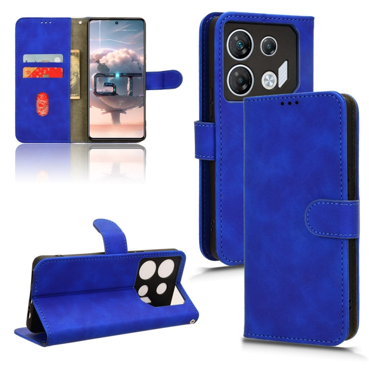 Skin Feel Magnetic Flip Leather Phone Case — For Infinix Note 30