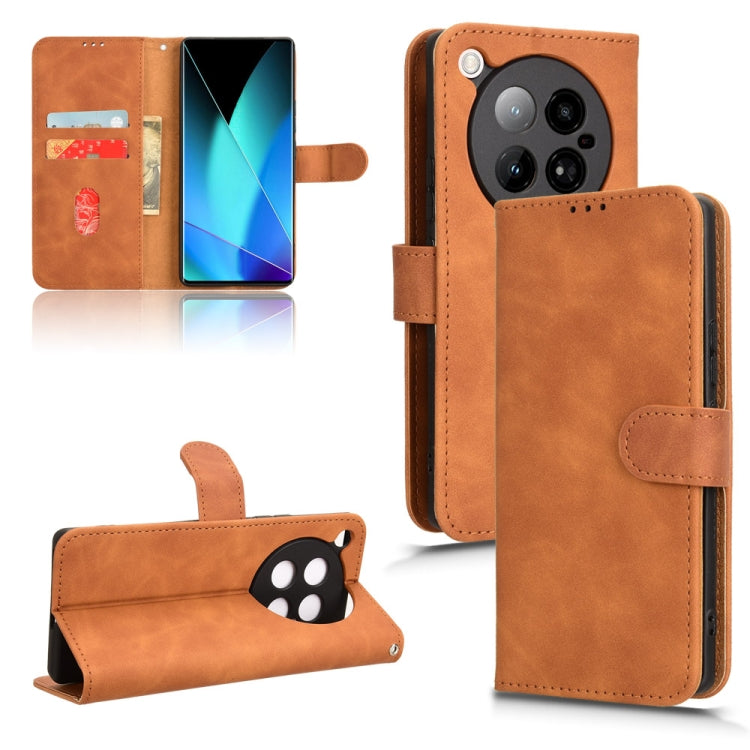 Skin Feel Magnetic Flip Leather Phone Case — view 34