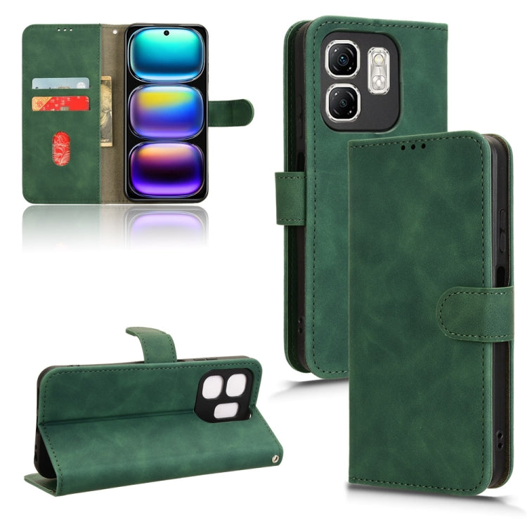 Skin Feel Magnetic Flip Leather Phone Case — For Infinix Smart 8