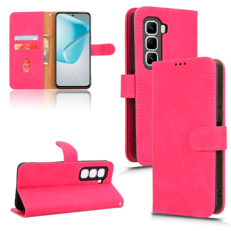 Skin Feel Magnetic Flip Leather Phone Case — For Infinix Zero 40 5G