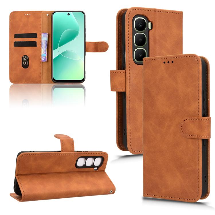 Skin Feel Magnetic Flip Leather Phone Case — view 34
