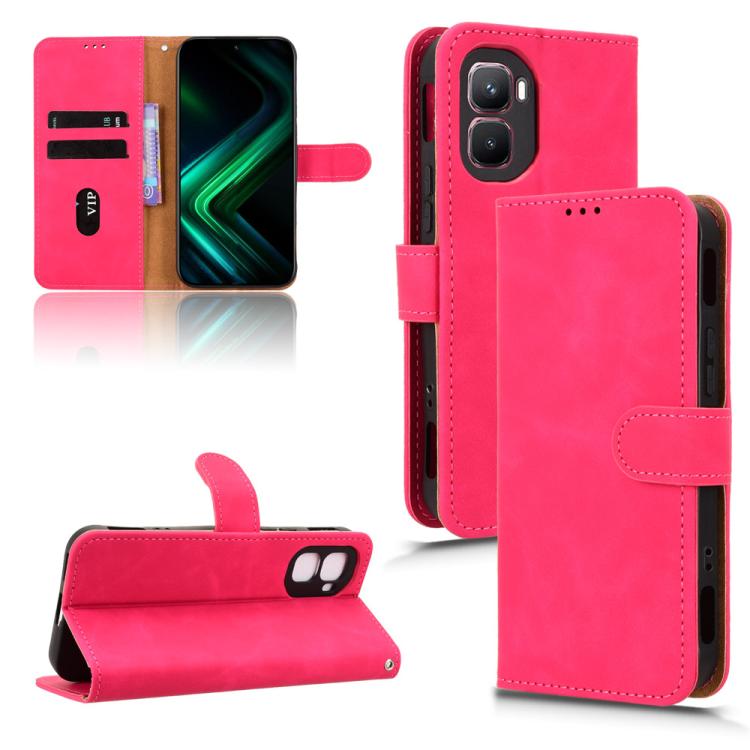 Skin Feel Magnetic Flip Leather Phone Case — For Infinix Note 50 Pro 4G