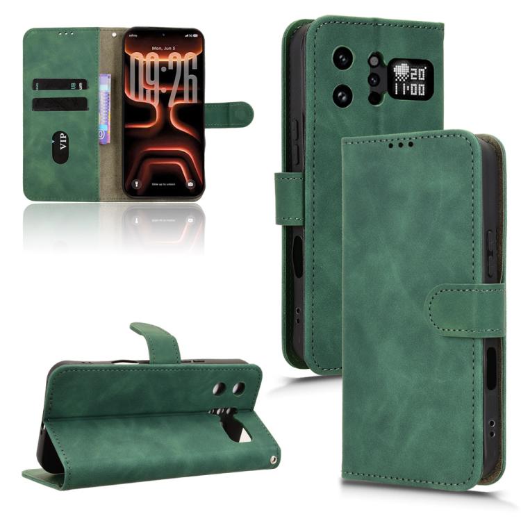 Skin Feel Magnetic Flip Leather Phone Case — view 22