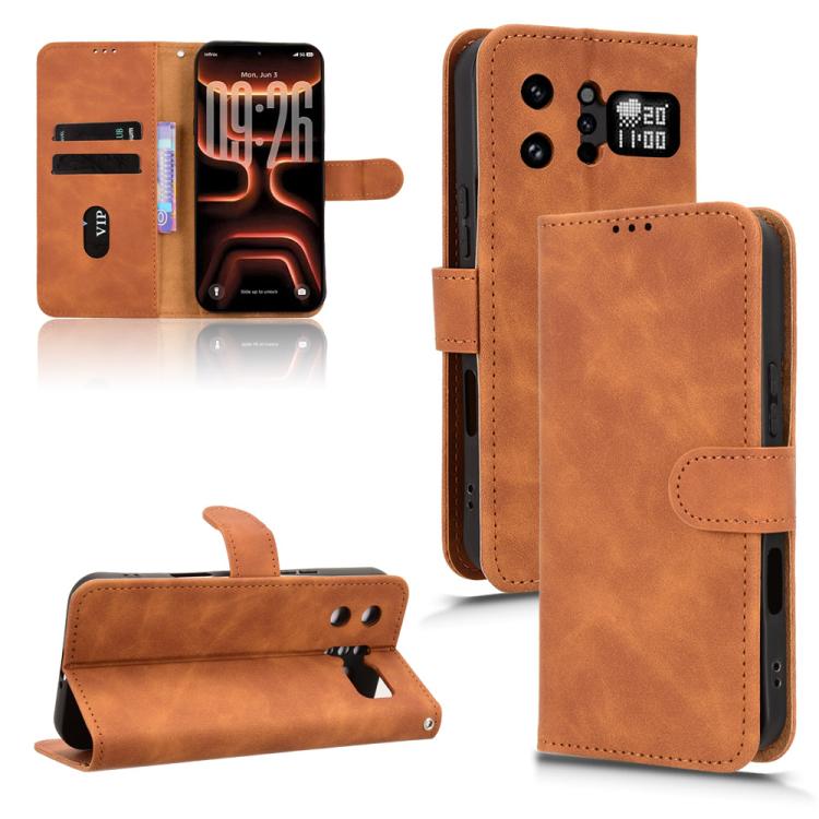 Skin Feel Magnetic Flip Leather Phone Case — view 24